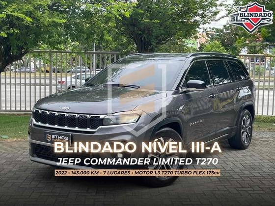JEEP COMMANDER 1.3 T270 TURBO FLEX LIMITED AT6